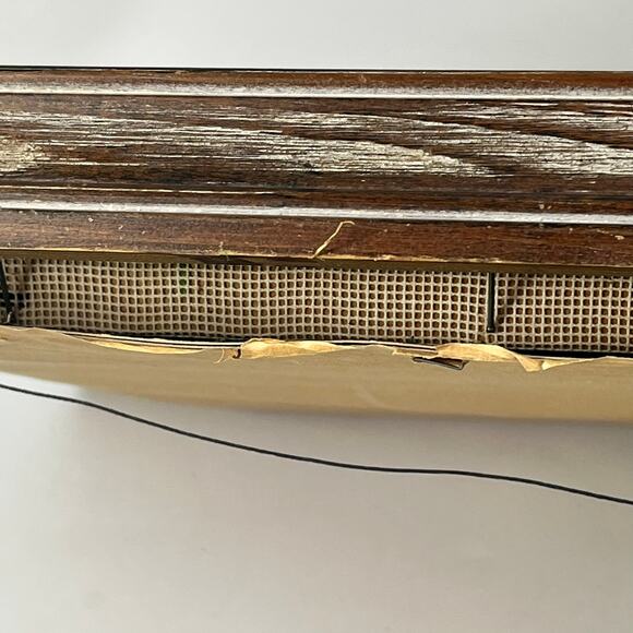 Framed 1981 Folk Art Needlepoint Horse Buggy Country Scene Signed 22.5"x19" Vtg - Picture 13 of 16